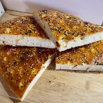 Fertig gebackenes Fladenbrot