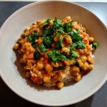 Kichererbsen Curry mit Mangold - vegan