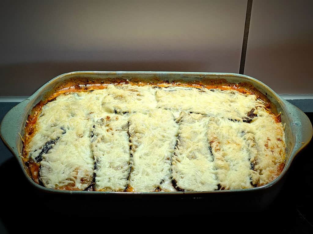 wp 17097426629166995632762963305314 Parmigiana die Melanzane - italienischer Auberginenauflauf